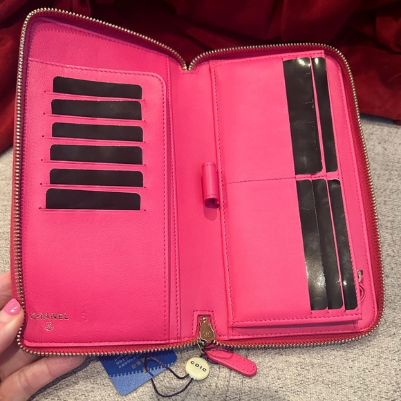 Chanel Zippy Organizer Wallet pink - Picture 5 of 10